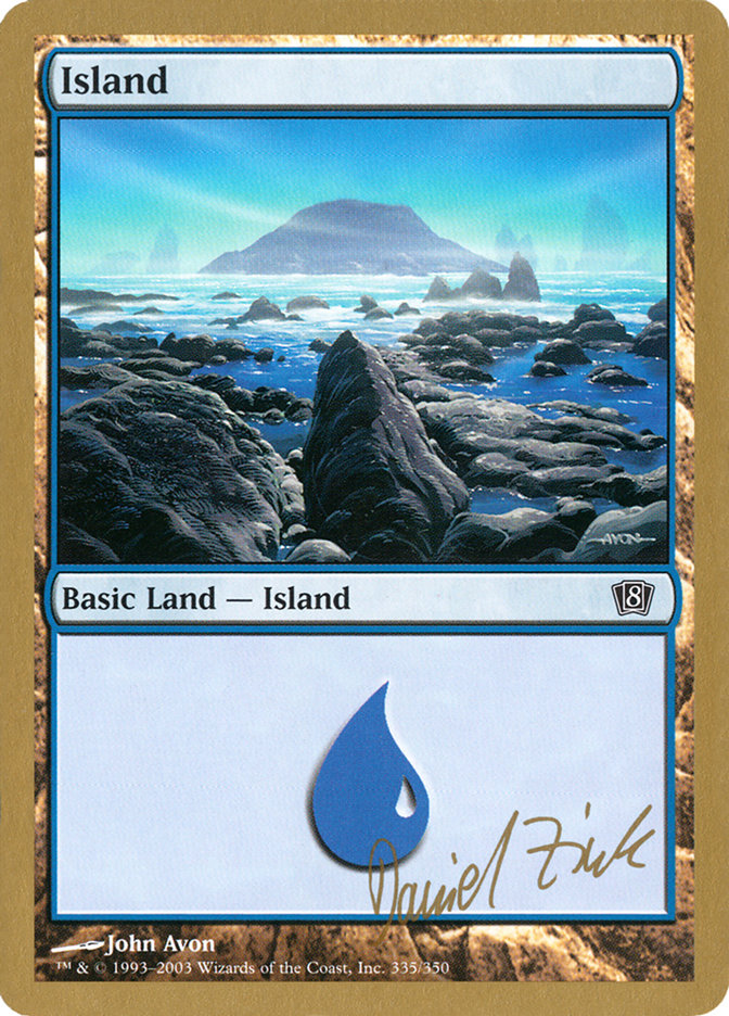 Island (dz335) (Daniel Zink) [World Championship Decks 2003] | I Want That Stuff Brandon