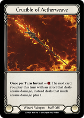 Crucible of Aetherweave [LGS012-P] (Promo)  1st Edition Cold Foil | I Want That Stuff Brandon