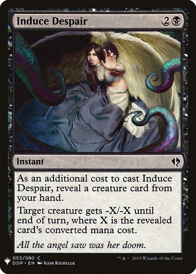 Induce Despair [Mystery Booster] | I Want That Stuff Brandon