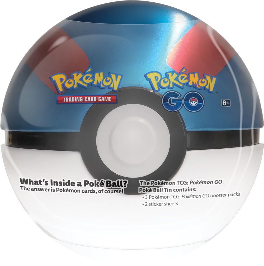 Pokemon GO - Poke Ball Tin (Great Ball) | I Want That Stuff Brandon