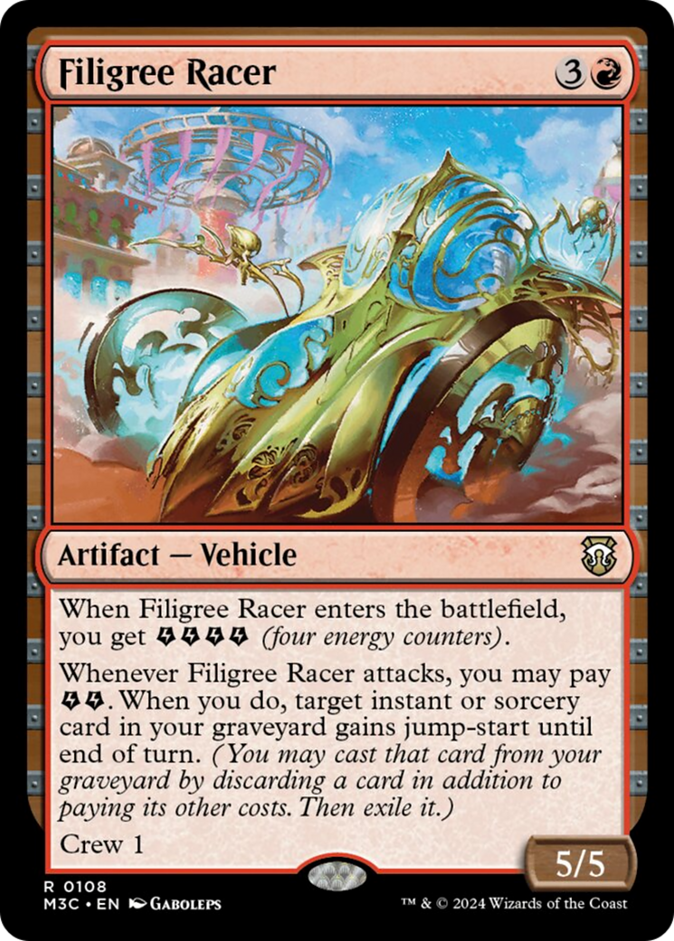 Filigree Racer [Modern Horizons 3 Commander] | I Want That Stuff Brandon