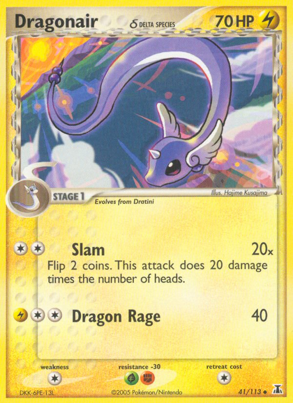 Dragonair (41/113) (Delta Species) [EX: Delta Species] | I Want That Stuff Brandon