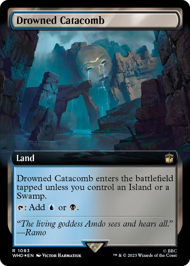 Drowned Catacomb (Extended Art) (Surge Foil) [Doctor Who] | I Want That Stuff Brandon