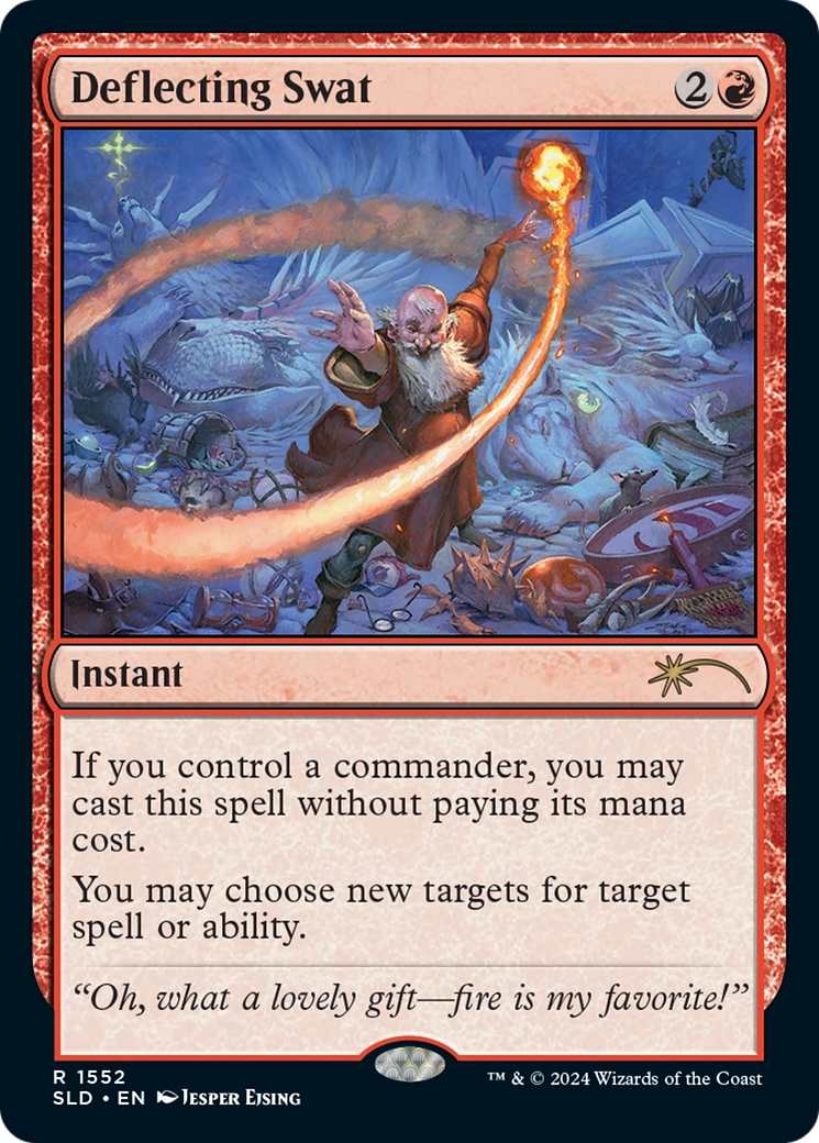 Deflecting Swat (Rainbow Foil) [Secret Lair Drop Series] | I Want That Stuff Brandon
