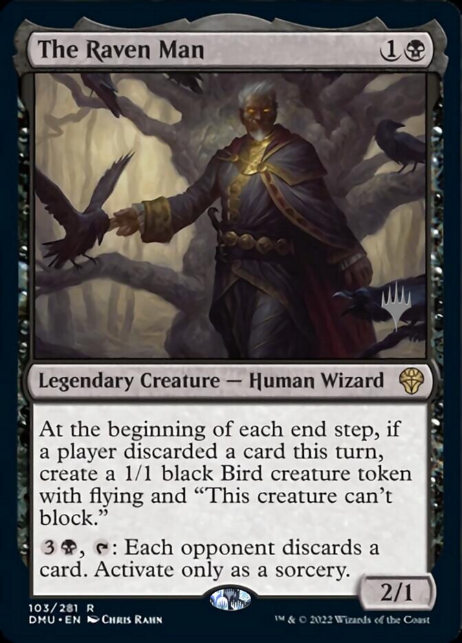 The Raven Man (Promo Pack) [Dominaria United Promos] | I Want That Stuff Brandon