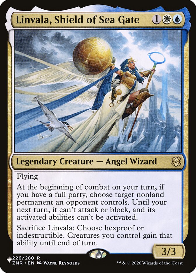 Linvala, Shield of Sea Gate [The List] | I Want That Stuff Brandon