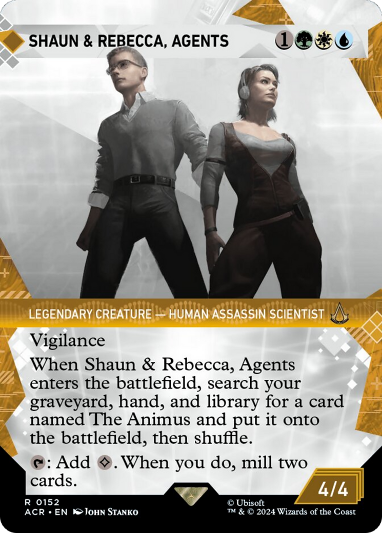 Shaun & Rebecca, Agents (Showcase) [Assassin's Creed] | I Want That Stuff Brandon