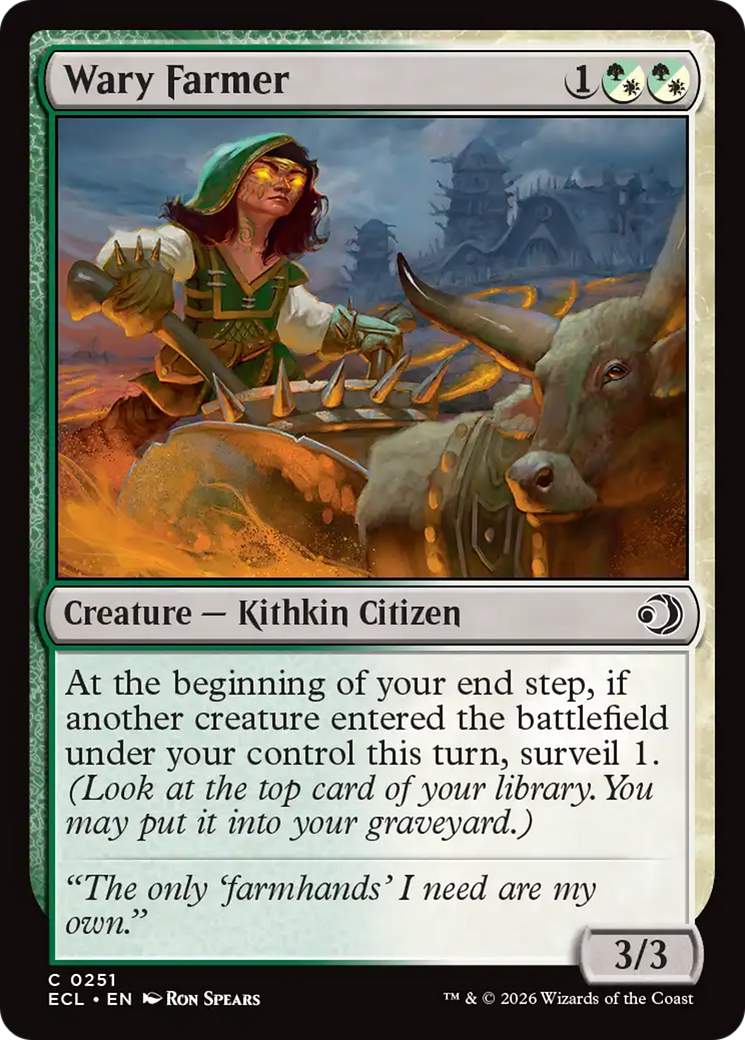 Wary Farmer [Lorwyn Eclipsed] | I Want That Stuff Brandon