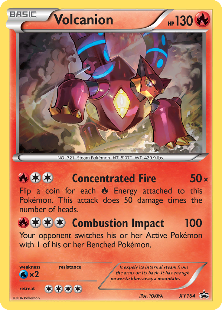 Volcanion (XY164) [XY: Black Star Promos] | I Want That Stuff Brandon