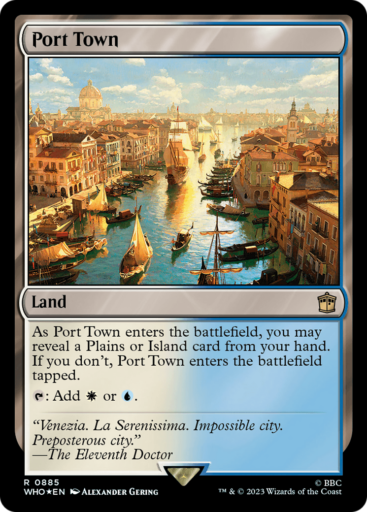 Port Town (Surge Foil) [Doctor Who] | I Want That Stuff Brandon
