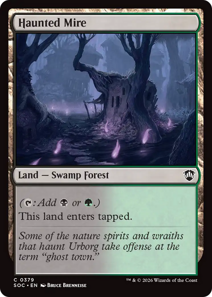 Haunted Mire [Secrets of Strixhaven Commander] | I Want That Stuff Brandon