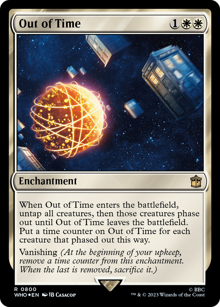 Out of Time (Surge Foil) [Doctor Who] | I Want That Stuff Brandon
