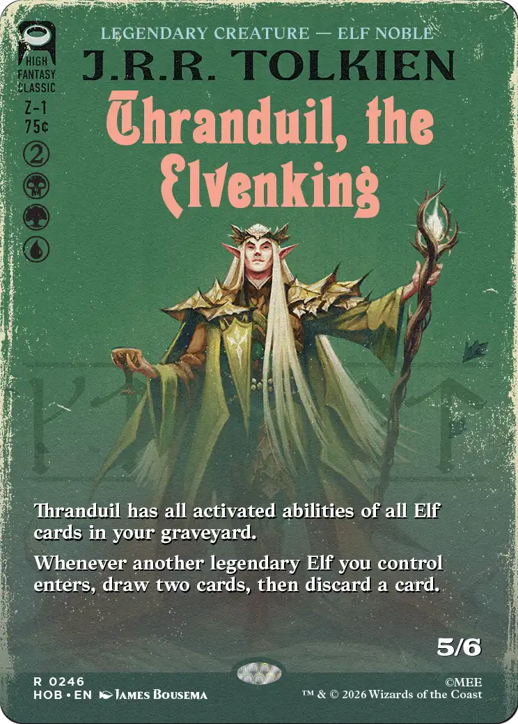 Thranduil, the Elvenking (Borderless) [The Hobbit] | I Want That Stuff Brandon