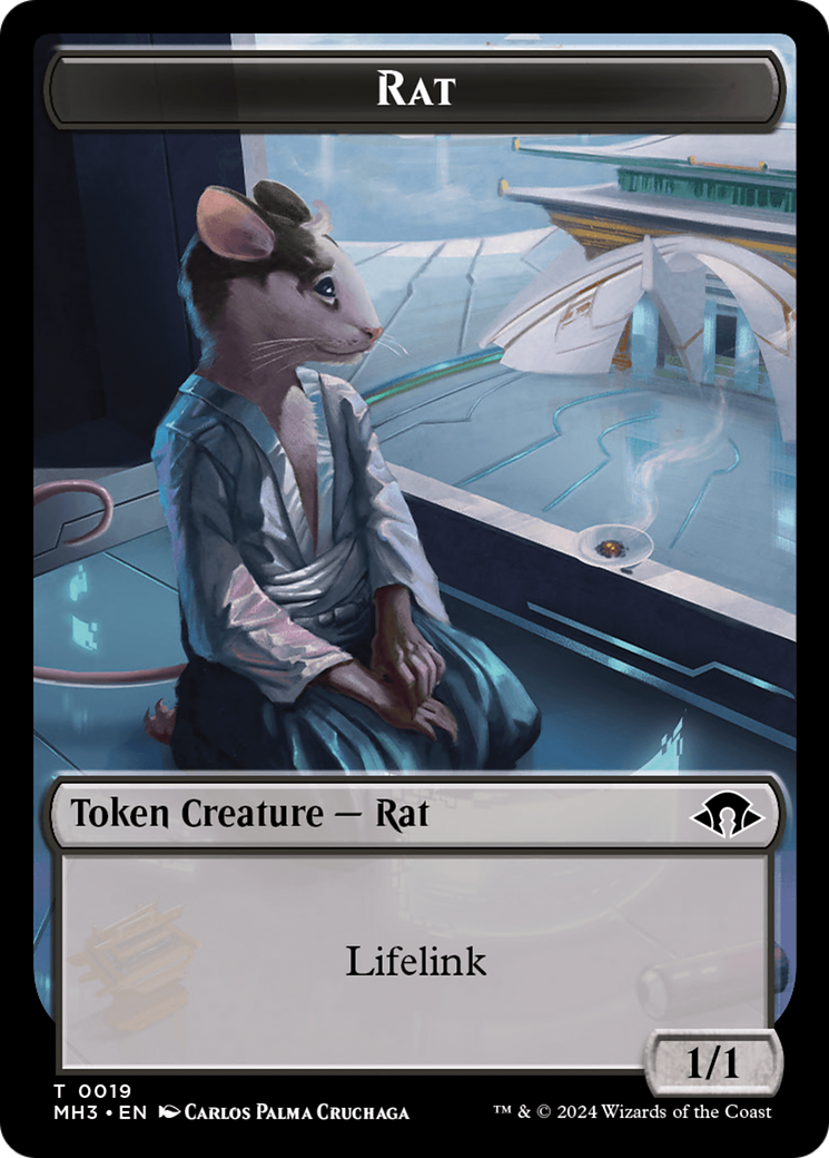 Phyrexian Germ // Rat Double-Sided Token [Modern Horizons 3 Tokens] | I Want That Stuff Brandon