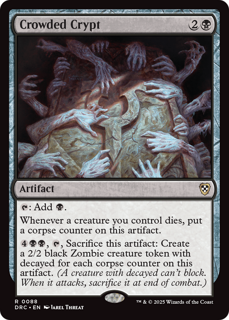 Crowded Crypt [Aetherdrift Commander] | I Want That Stuff Brandon