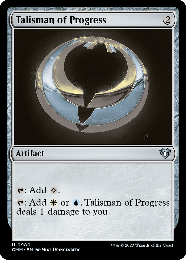 Talisman of Progress [Commander Masters] | I Want That Stuff Brandon