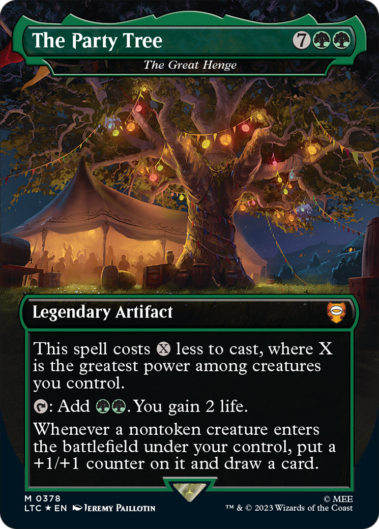 The Party Tree - The Great Henge (Surge Foil Realms and Relics) [The Lord of the Rings: Tales of Middle-Earth Commander] | I Want That Stuff Brandon