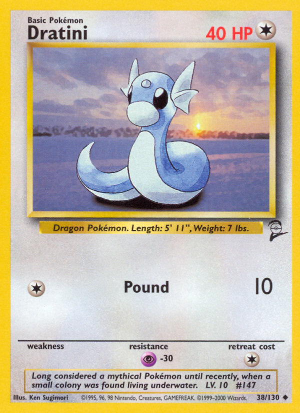 Dratini (38/130) [Base Set 2] | I Want That Stuff Brandon