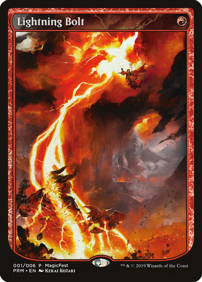 Lightning Bolt (Textless) [MagicFest 2019] | I Want That Stuff Brandon