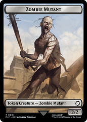 Junk // Zombie Mutant Double-Sided Token [Fallout Tokens] | I Want That Stuff Brandon