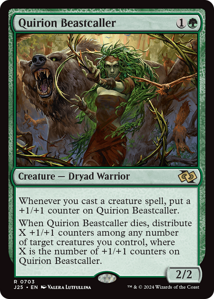 Quirion Beastcaller [Foundations Jumpstart] | I Want That Stuff Brandon