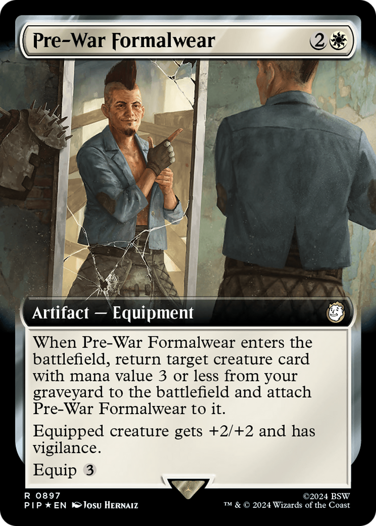 Pre-War Formalwear (Extended Art) (Surge Foil) [Fallout] | I Want That Stuff Brandon