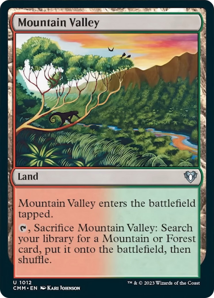 Mountain Valley [Commander Masters] | I Want That Stuff Brandon