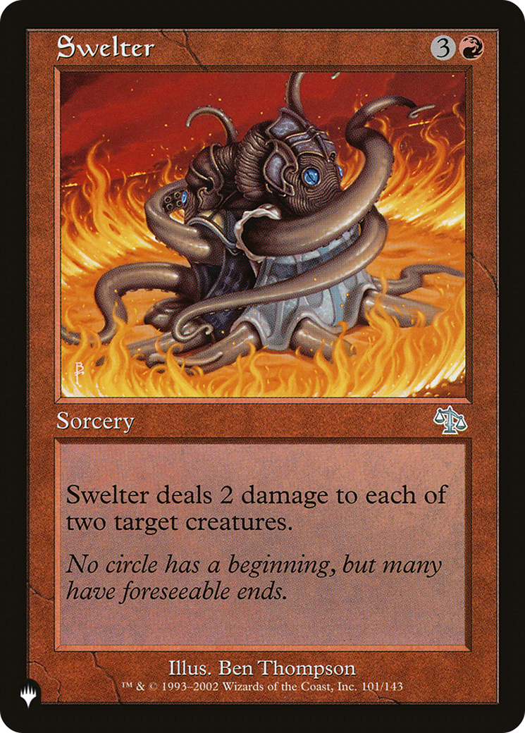 Swelter [The List Reprints] | I Want That Stuff Brandon