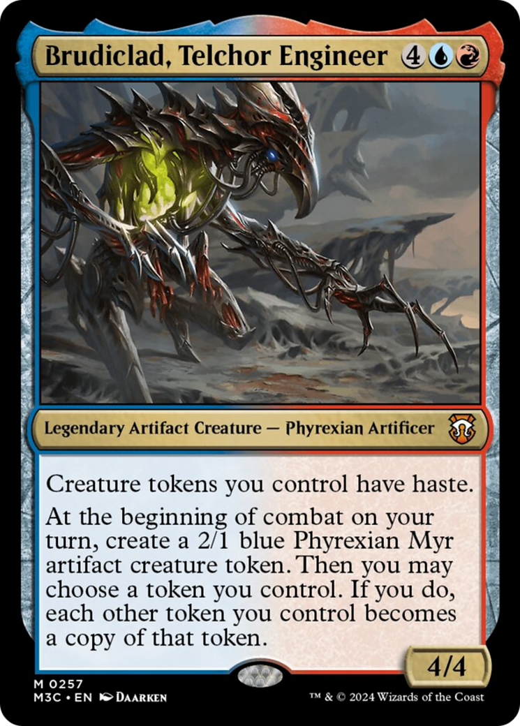 Brudiclad, Telchor Engineer (Ripple Foil) [Modern Horizons 3 Commander] | I Want That Stuff Brandon