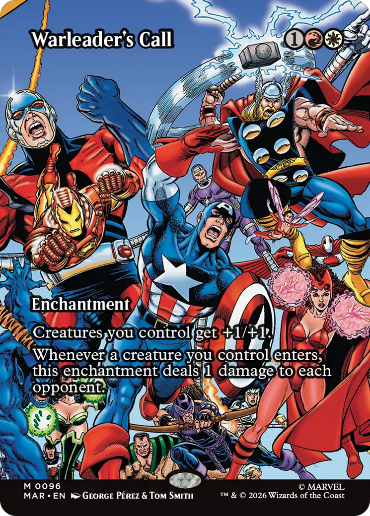 Warleader's Call (Borderless) [Marvel Universe: Eternal-Legal] | I Want That Stuff Brandon