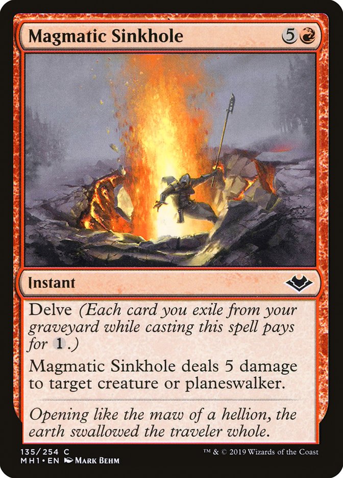 Magmatic Sinkhole [Modern Horizons] | I Want That Stuff Brandon