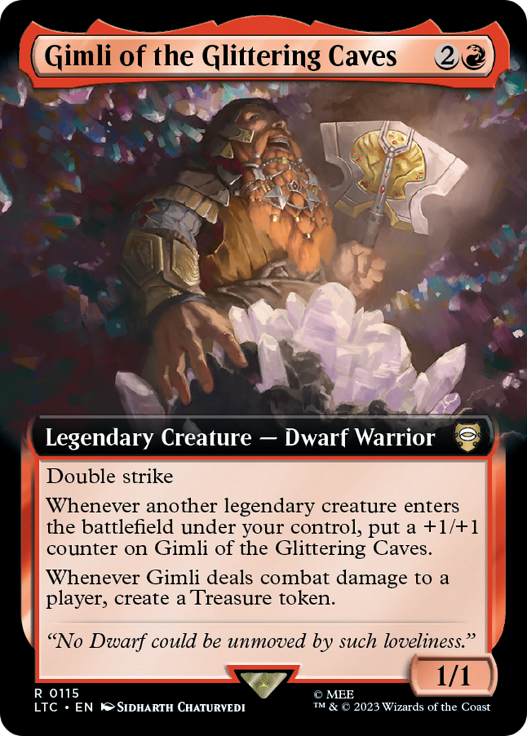 Gimli of the Glittering Caves (Extended Art) [The Lord of the Rings: Tales of Middle-Earth Commander] | I Want That Stuff Brandon