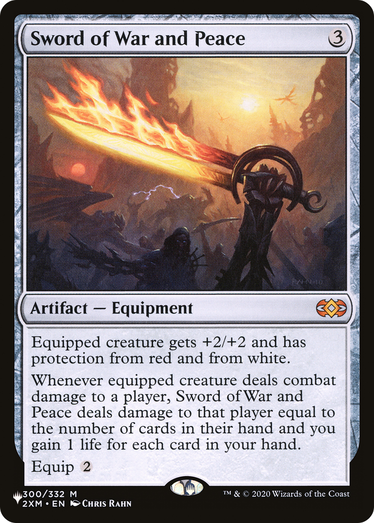 Sword of War and Peace [The List] | I Want That Stuff Brandon