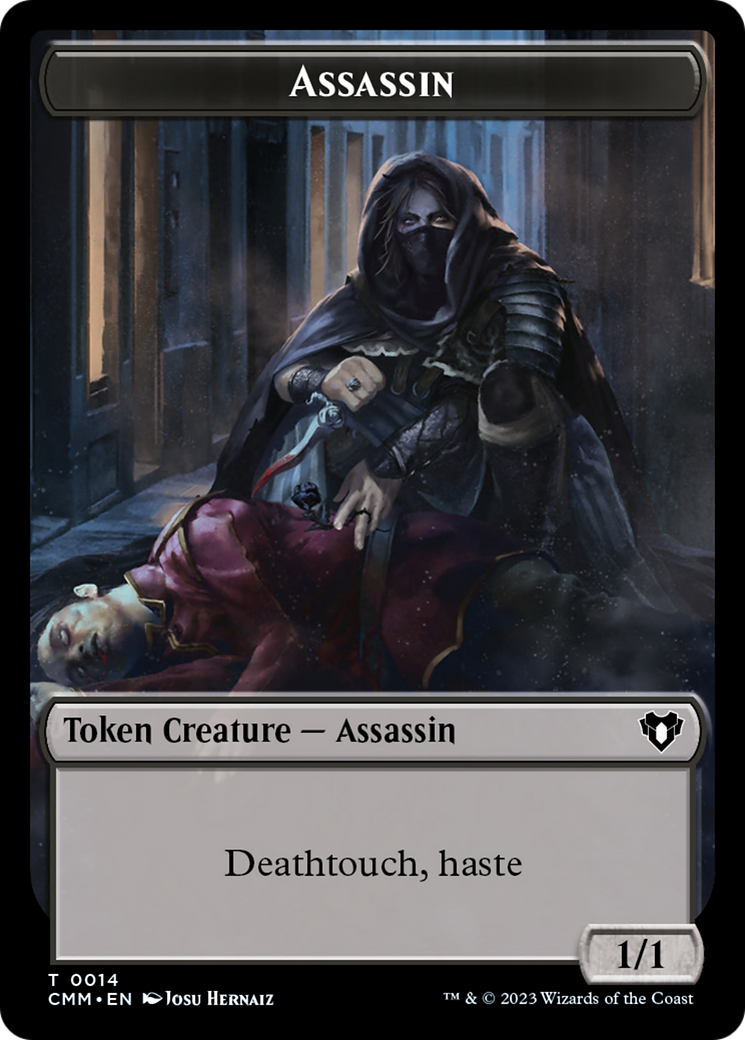 Assassin Token [Commander Masters Tokens] | I Want That Stuff Brandon