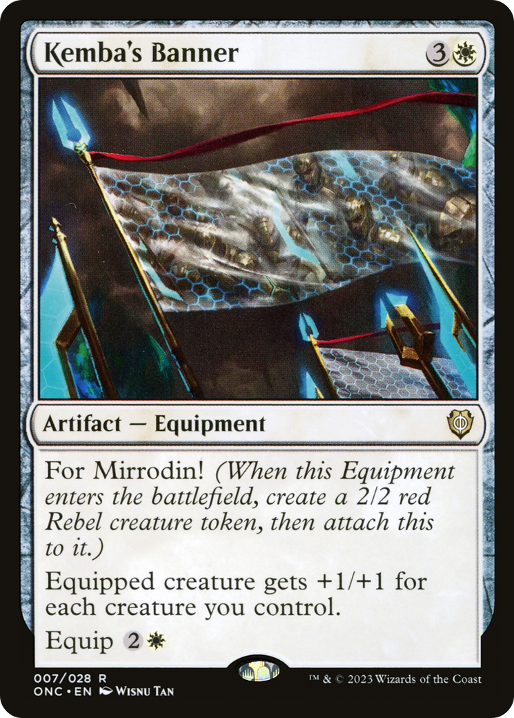 Kemba's Banner [Phyrexia: All Will Be One Commander] | I Want That Stuff Brandon