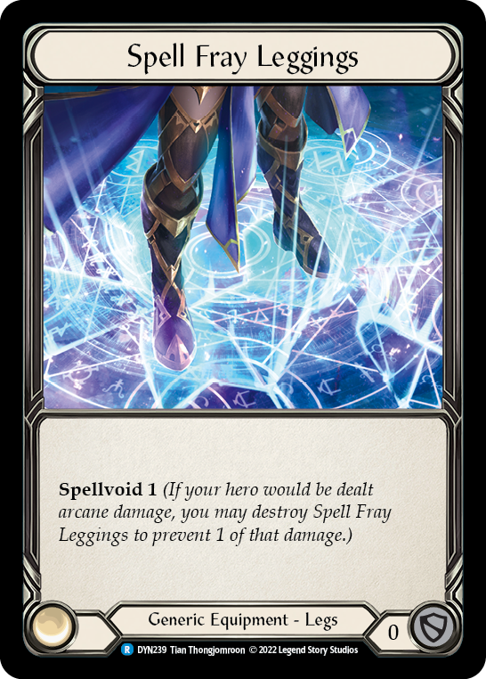 Spell Fray Leggings [DYN239] (Dynasty)  Rainbow Foil | I Want That Stuff Brandon