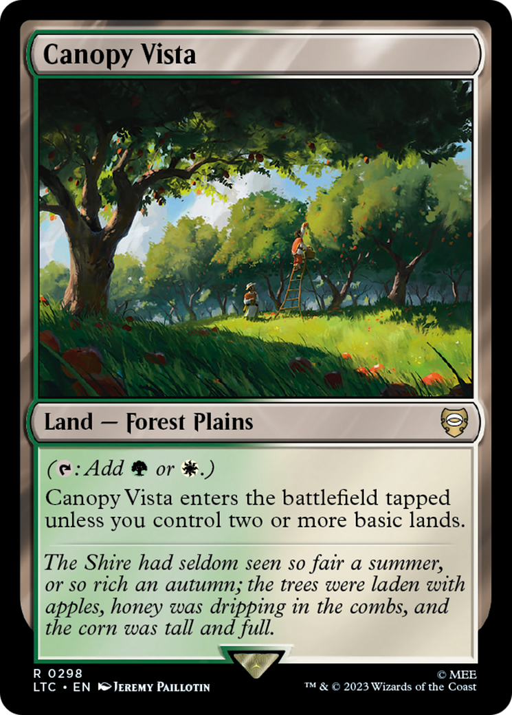 Canopy Vista [The Lord of the Rings: Tales of Middle-Earth Commander] | I Want That Stuff Brandon