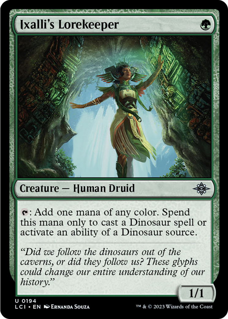 Ixalli's Lorekeeper [The Lost Caverns of Ixalan] | I Want That Stuff Brandon