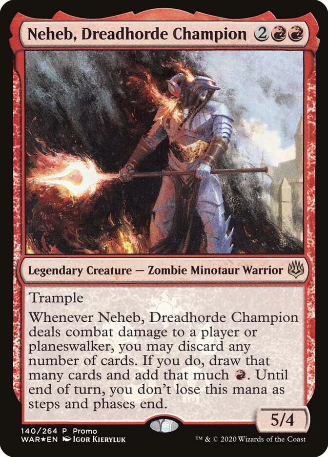 Neheb, Dreadhorde Champion [Resale Promos] | I Want That Stuff Brandon