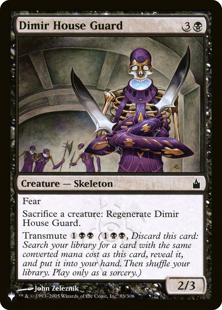 Dimir House Guard [The List Reprints] | I Want That Stuff Brandon