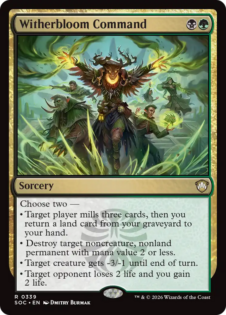Witherbloom Command [Secrets of Strixhaven Commander] | I Want That Stuff Brandon