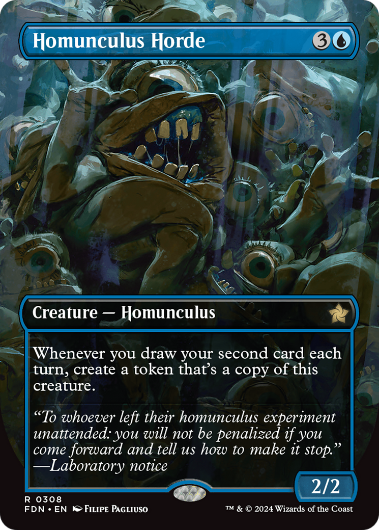 Homunculus Horde (Borderless) [Foundations] | I Want That Stuff Brandon