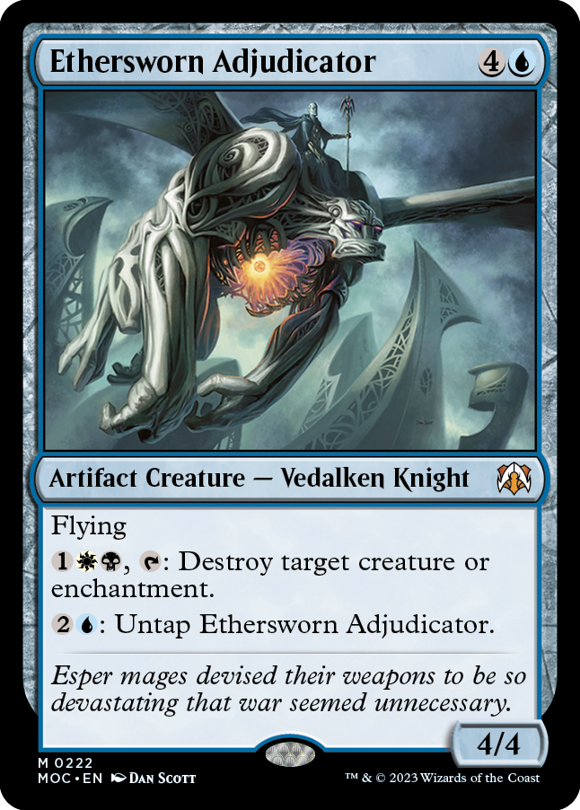 Ethersworn Adjudicator [March of the Machine Commander] | I Want That Stuff Brandon