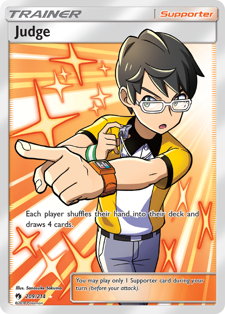Judge (209/214) [Sun & Moon: Lost Thunder] | I Want That Stuff Brandon