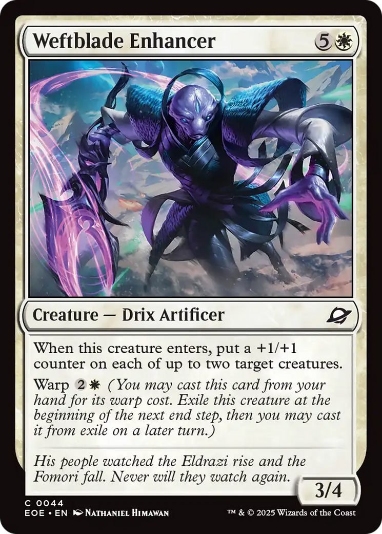Weftblade Enhancer [Edge of Eternities] | I Want That Stuff Brandon