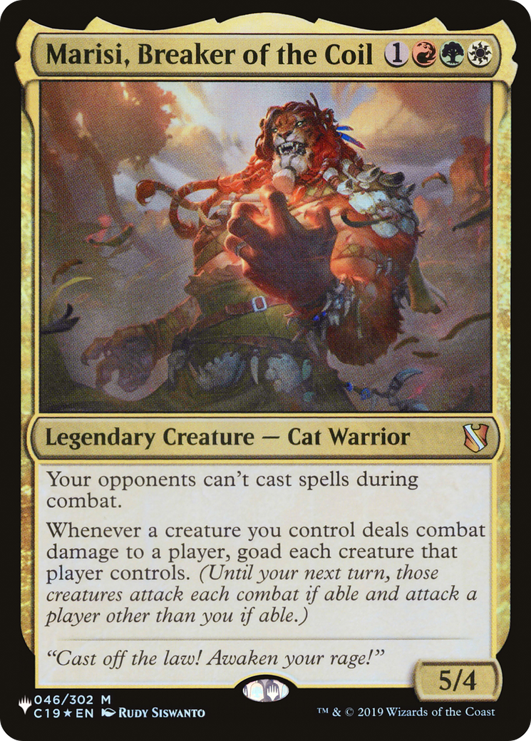 Marisi, Breaker of the Coil [The List] | I Want That Stuff Brandon