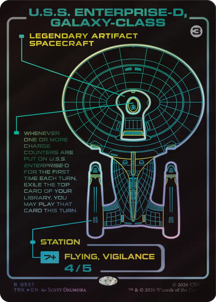 U.S.S. Enterprise-D, Galaxy-Class (Showcase) [Star Trek] | I Want That Stuff Brandon