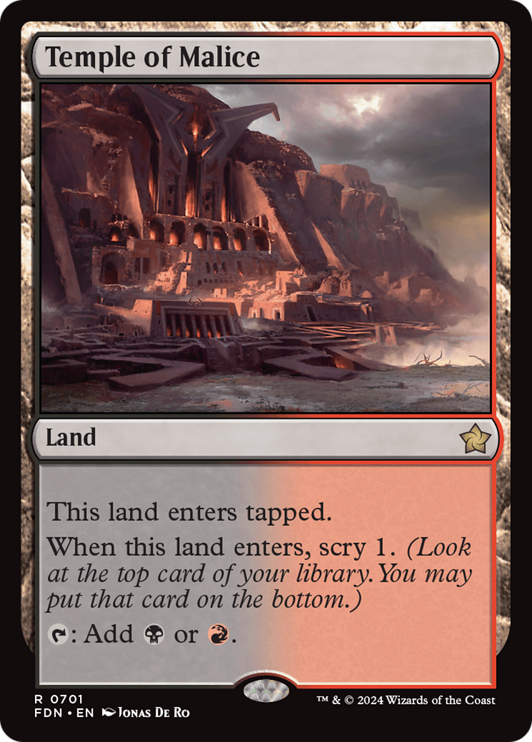 Temple of Malice [Foundations] | I Want That Stuff Brandon