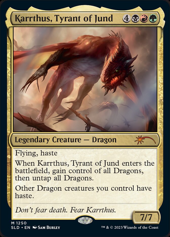 Karrthus, Tyrant of Jund [Secret Lair Drop Series] | I Want That Stuff Brandon