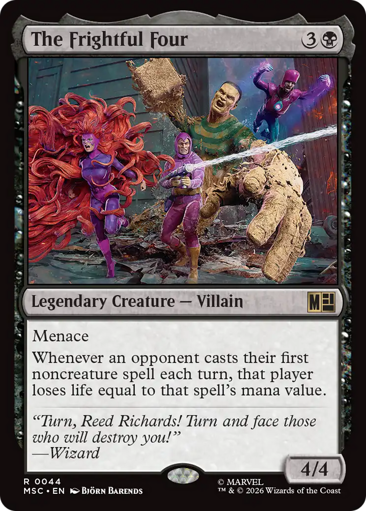 The Frightful Four [Marvel Super Heroes Commander] | I Want That Stuff Brandon